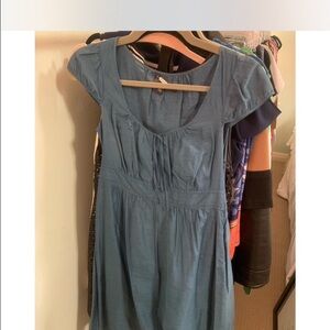 Banana Republic Teal Short Sleeve Dress